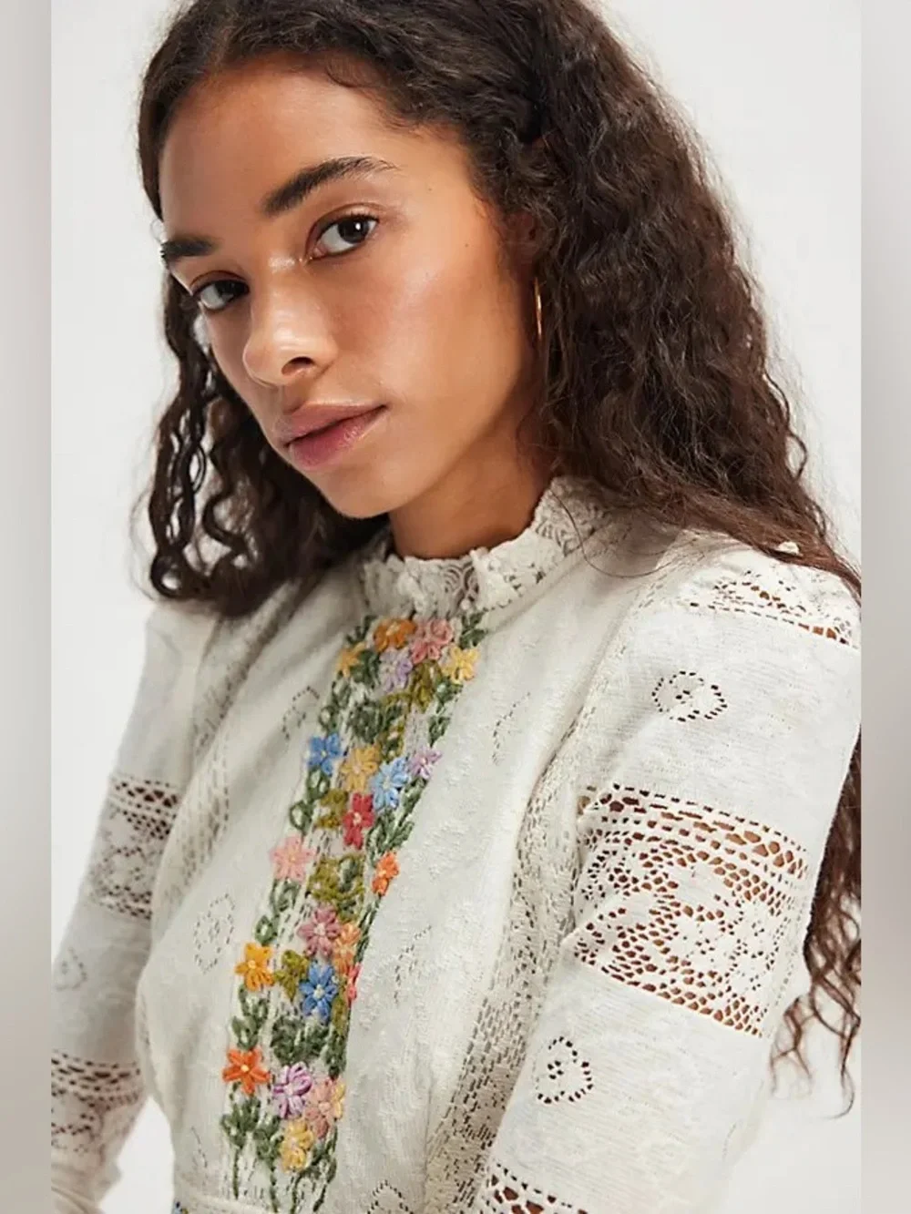 NWT! FP Free People Garden Grace Top Sz XS